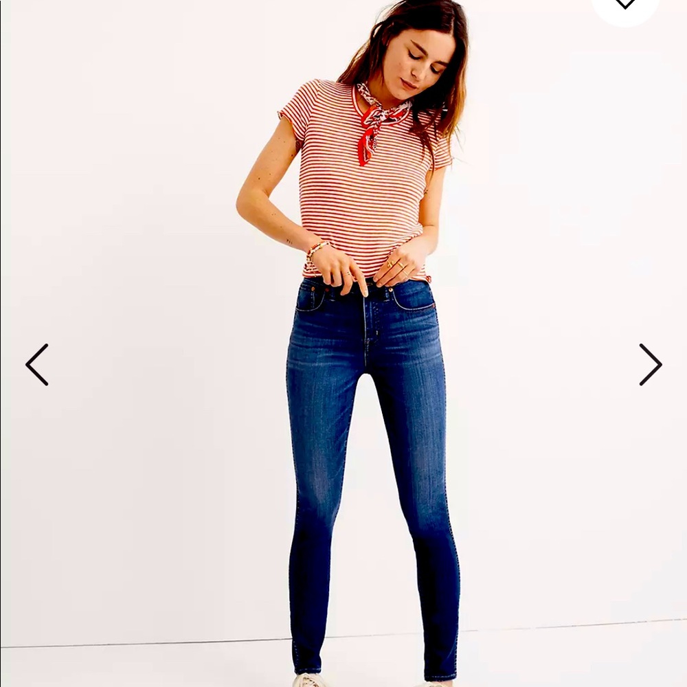 Size 26 Madewell 10” high rise denim